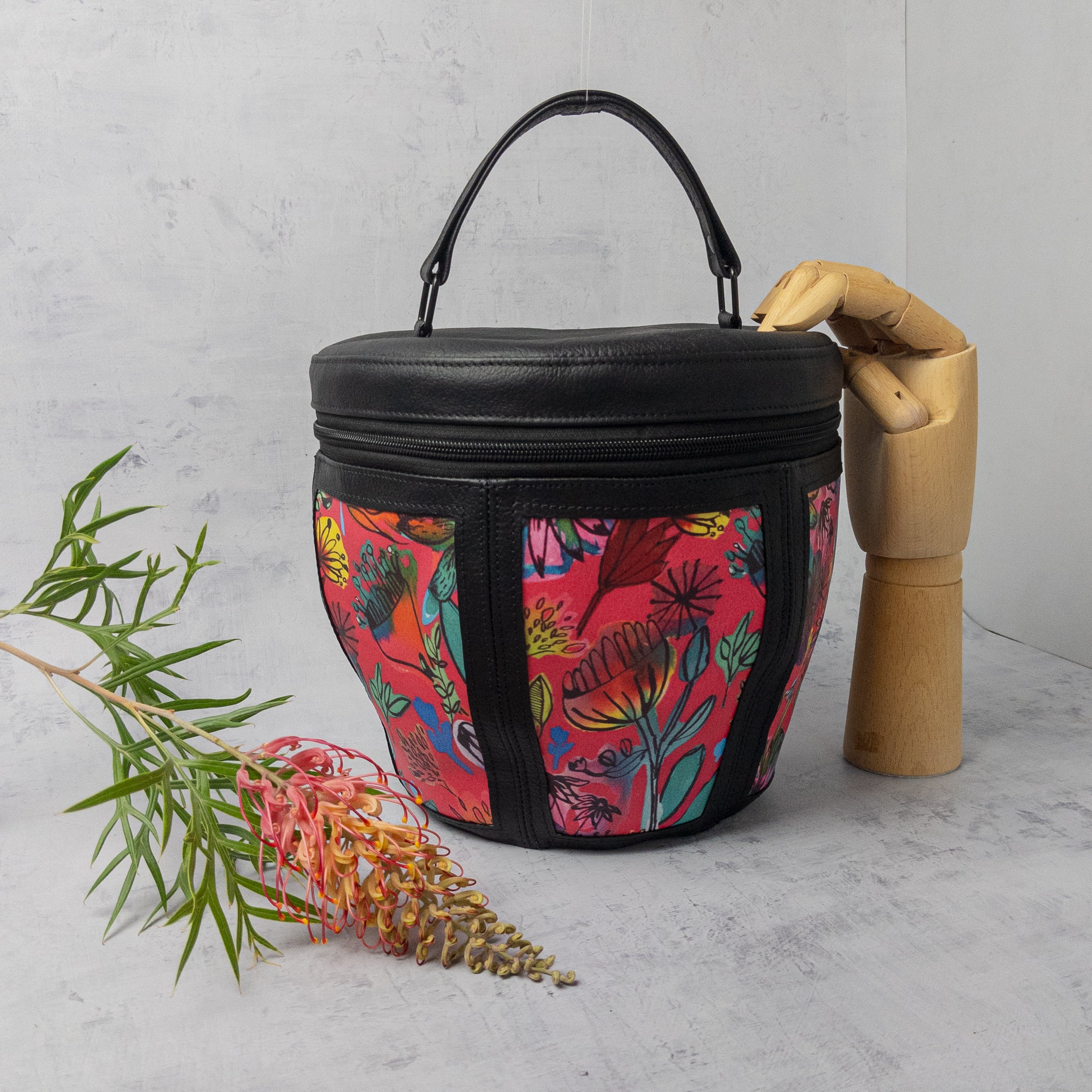 Wardian Case Bucket Style Bag